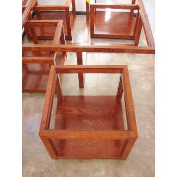 Vintage stolik kawowy z czterech modułów Roche Bobois